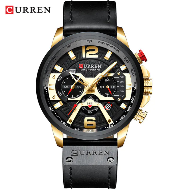 CURREN 8329 Men's Waterproof Multifunction Watch
