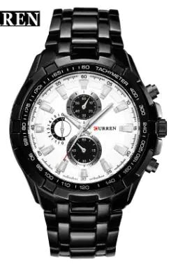 CURREN Men's Business Watch, Stainless Steel Quartz