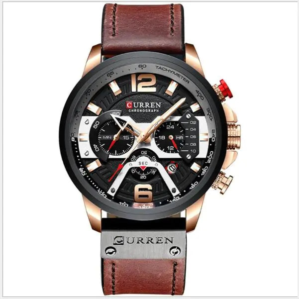 CURREN 8329 Men's Waterproof Multifunction Watch